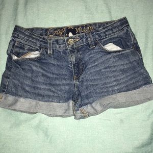 denim jean shorts
